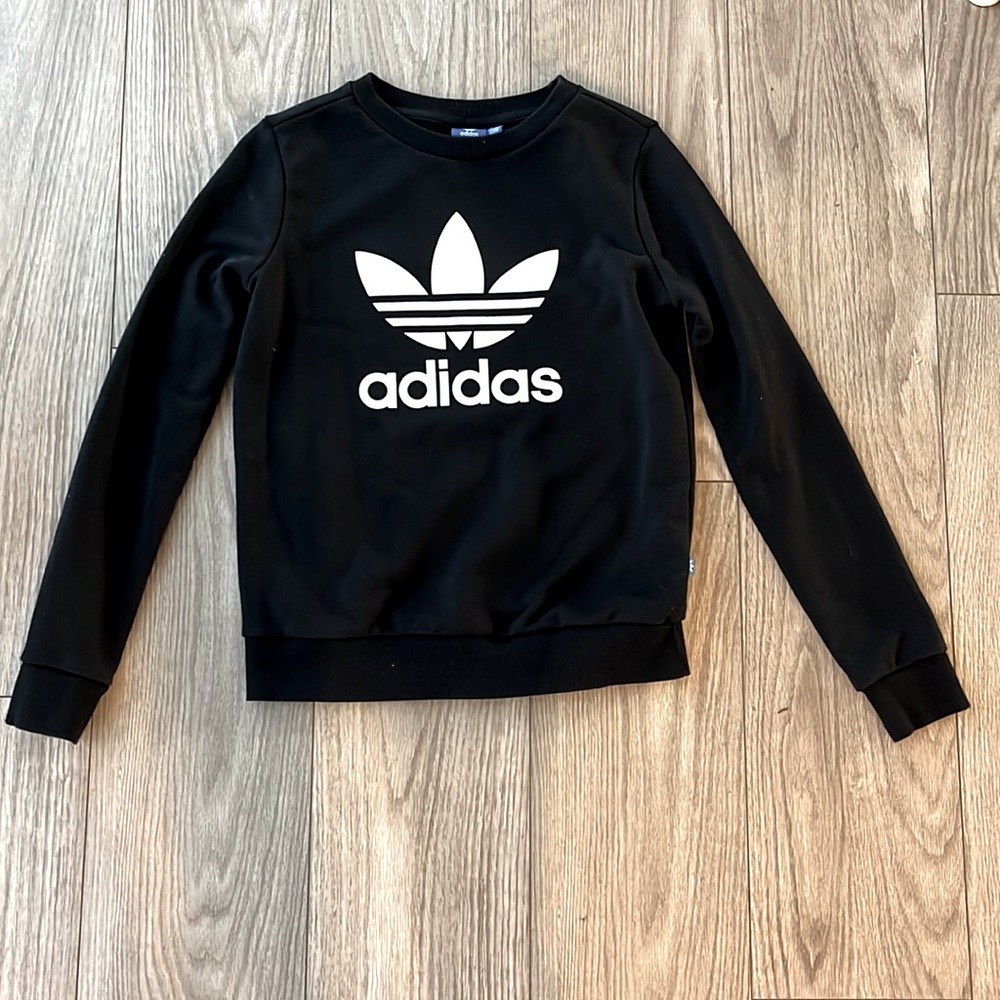 Adidas crew neck sweatshirt. Xs womens